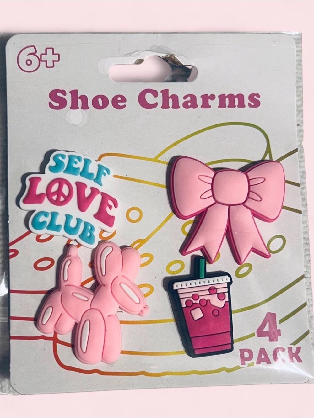 Adorable New 4 pack of Girls Croc Charms